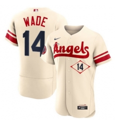 Men Los Angeles Angels 14 Tyler Wade 2022 Cream City Connect Flex Base Stitched Jersey Men Los Angeles Angels 14 Tyler Wade 2022 Cream City Connect Flex Base Stitched Jersey