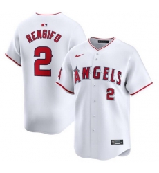 Men Los Angeles Angels 2 Luis Rengifo White Home Limited Stitched Baseball Jersey Men Los Angeles Angels 2 Luis Rengifo White Home Limited Stitched Baseball Jersey
