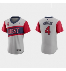 Men Los Angeles Angels 4 Jose Iglesias Men Nike Gray 2021 Little League Classic Authentic MLB Jersey Men Los Angeles Angels 4 Jose Iglesias Men Nike Gray 2021 Little League Classic Authentic MLB Jersey