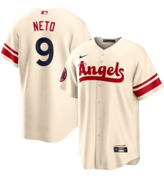 Men Los Angeles Angels 6 NETO ZACH 2024 Cream City Connect Cool Base Stitched Jerseys Men Los Angeles Angels 6 NETO ZACH 2024 Cream City Connect Cool Base Stitched Jerseys