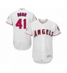 Mens Los Angeles Angels of Anaheim 41 Justin Bour White Home Flex Base Authentic Collection Baseball Jersey Mens Los Angeles Angels of Anaheim 41 Justin Bour White Home Flex Base Authentic Collection Baseball Jersey