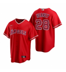 Mens Nike Los Angeles Angels 28 Andrew Heaney Red Alternate Stitched Baseball Jersey Mens Nike Los Angeles Angels 28 Andrew Heaney Red Alternate Stitched Baseball Jersey