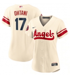 Women Los Angeles Angels 17 Shohei Ohtani 2022 Cream City Connect Stitched Baseball Jerseys1 Women Los Angeles Angels 17 Shohei Ohtani 2022 Cream City Connect Stitched Baseball Jerseys1