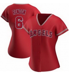 Women Los Angeles Angels 6 Anthony Rendon Nike Home 2020 MLB Player Jersey Red Women Los Angeles Angels 6 Anthony Rendon Nike Home 2020 MLB Player Jersey Red