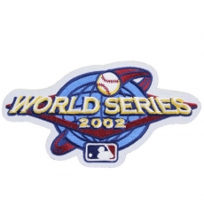 2002 MLB World Series Logo Jersey Biaog