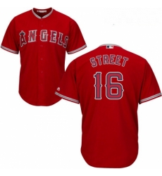 Youth Majestic Los Angeles Angels of Anaheim 16 Huston Street Replica Red Alternate Cool Base MLB Jersey Youth Majestic Los Angeles Angels of Anaheim 16 Huston Street Replica Red Alternate Cool Base MLB Jersey