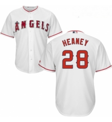Youth Majestic Los Angeles Angels of Anaheim 28 Andrew Heaney Authentic White Home Cool Base MLB Jersey Youth Majestic Los Angeles Angels of Anaheim 28 Andrew Heaney Authentic White Home Cool Base MLB Jersey