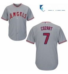 Youth Majestic Los Angeles Angels of Anaheim 7 Zack Cozart Replica Grey Road Cool Base MLB Jersey Youth Majestic Los Angeles Angels of Anaheim 7 Zack Cozart Replica Grey Road Cool Base MLB Jersey