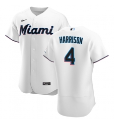 Men Miami Marlins 4 Monte Harrison Men Nike White Home 2020 Flex Base Player MLB Jersey Men Miami Marlins 4 Monte Harrison Men Nike White Home 2020 Flex Base Player MLB Jersey