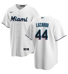 Men Miami Marlins 44 Jes FAs Luzardo White Cool Base Stitched Baseball Jersey Men Miami Marlins 44 Jes FAs Luzardo White Cool Base Stitched Baseball Jersey