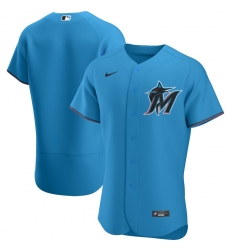 Men Miami Marlins Men Nike Blue Alternate 2020 Flex Base Team MLB Jersey Men Miami Marlins Men Nike Blue Alternate 2020 Flex Base Team MLB Jersey