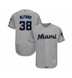 Mens Miami Marlins 38 Jorge Alfaro Grey Road Flex Base Authentic Collection Baseball Jersey Mens Miami Marlins 38 Jorge Alfaro Grey Road Flex Base Authentic Collection Baseball Jersey