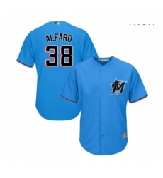 Mens Miami Marlins 38 Jorge Alfaro Replica Blue Alternate 1 Cool Base Baseball Jersey Mens Miami Marlins 38 Jorge Alfaro Replica Blue Alternate 1 Cool Base Baseball Jersey