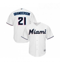 Youth Miami Marlins 21 Curtis Granderson Replica White Home Cool Base Baseball Jersey Youth Miami Marlins 21 Curtis Granderson Replica White Home Cool Base Baseball Jersey
