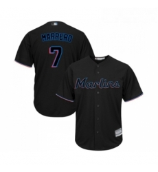 Youth Miami Marlins 7 Deven Marrero Replica Black Alternate 2 Cool Base Baseball Jersey Youth Miami Marlins 7 Deven Marrero Replica Black Alternate 2 Cool Base Baseball Jersey