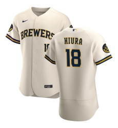 Men Milwaukee Brewers 18 Keston Hiura Men Nike Cream Home 2020 Flex Base Player MLB Jersey Men Milwaukee Brewers 18 Keston Hiura Men Nike Cream Home 2020 Flex Base Player MLB Jersey