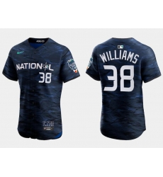 Men Milwaukee Brewers 38 Devin Williams Royal 2023 All Star Flex Base Stitched Baseball Jersey Men Milwaukee Brewers 38 Devin Williams Royal 2023 All Star Flex Base Stitched Baseball Jersey