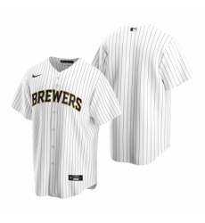 Mens Nike Milwaukee Brewers Blank White Alternate Stitched Baseball Jersey Mens Nike Milwaukee Brewers Blank White Alternate Stitched Baseball Jersey