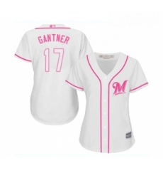 Womens Milwaukee Brewers 17 Jim Gantner Replica White Fashion Cool Base Baseball Jersey Womens Milwaukee Brewers 17 Jim Gantner Replica White Fashion Cool Base Baseball Jersey