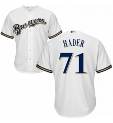 Youth Majestic Milwaukee Brewers 71 Josh Hader Authentic Navy Blue Alternate Cool Base MLB Jersey Youth Majestic Milwaukee Brewers 71 Josh Hader Authentic Navy Blue Alternate Cool Base MLB Jersey