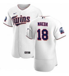 Men Minnesota Twins 18 Kenta Maeda Men Nike White Home 2020 60th Season Flex Base Team MLB Jersey Men Minnesota Twins 18 Kenta Maeda Men Nike White Home 2020 60th Season Flex Base Team MLB Jersey