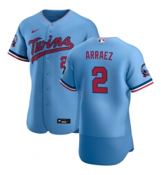 Men Minnesota Twins 2 Luis Arraez Men Nike Light Blue Alternate 2020 60th Season Flex Base Team MLB Jersey Men Minnesota Twins 2 Luis Arraez Men Nike Light Blue Alternate 2020 60th Season Flex Base Team MLB Jersey