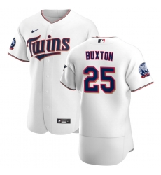 Men Minnesota Twins 25 Byron Buxton Men Nike White Home 2020 60th Season Flex Base Team MLB Jersey Men Minnesota Twins 25 Byron Buxton Men Nike White Home 2020 60th Season Flex Base Team MLB Jersey