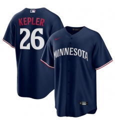 Men Minnesota Twins 26 Max Kepler Navy Cool Base Stitched Baseball Jersey Men Minnesota Twins 26 Max Kepler Navy Cool Base Stitched Baseball Jersey