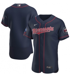Men Minnesota Twins Men Nike Navy Alternate 2020 60th Season Flex Base Team MLB Jersey Men Minnesota Twins Men Nike Navy Alternate 2020 60th Season Flex Base Team MLB Jersey