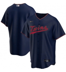 Men Minnesota Twins Nike Navy Blue Blank Jersey Men Minnesota Twins Nike Navy Blue Blank Jersey
