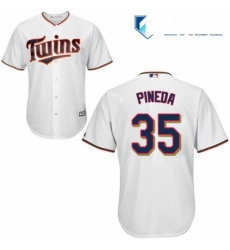 Mens Majestic Minnesota Twins 35 Michael Pineda Replica White Home Cool Base MLB Jersey Mens Majestic Minnesota Twins 35 Michael Pineda Replica White Home Cool Base MLB Jersey