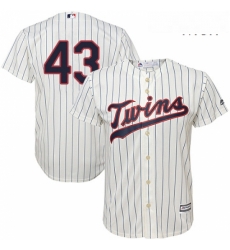 Mens Majestic Minnesota Twins 43 Addison Reed Replica Cream Alternate Cool Base MLB Jersey Mens Majestic Minnesota Twins 43 Addison Reed Replica Cream Alternate Cool Base MLB Jersey