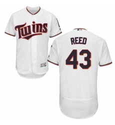 Mens Majestic Minnesota Twins 43 Addison Reed White Home Flex Base Authentic Collection MLB Jersey Mens Majestic Minnesota Twins 43 Addison Reed White Home Flex Base Authentic Collection MLB Jersey