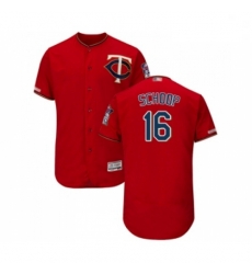 Mens Minnesota Twins 16 Jonathan Schoop Scarlet Alternate Flex Base Authentic Collection Baseball Jersey Mens Minnesota Twins 16 Jonathan Schoop Scarlet Alternate Flex Base Authentic Collection Baseball Jersey