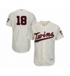 Mens Minnesota Twins 18 Mitch Garver Cream Alternate Flex Base Authentic Collection Baseball Jersey Mens Minnesota Twins 18 Mitch Garver Cream Alternate Flex Base Authentic Collection Baseball Jersey