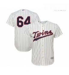Mens Minnesota Twins 64 Willians Astudillo Replica Cream Alternate Cool Base Baseball Jersey Mens Minnesota Twins 64 Willians Astudillo Replica Cream Alternate Cool Base Baseball Jersey