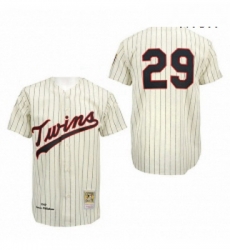 Mens Mitchell and Ness Minnesota Twins 29 Rod Carew Replica CreamBlack Strip Throwback MLB Jersey Mens Mitchell and Ness Minnesota Twins 29 Rod Carew Replica CreamBlack Strip Throwback MLB Jersey