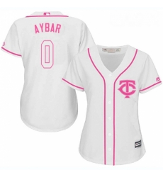 Womens Majestic Minnesota Twins 0 Erick Aybar Authentic White Fashion Cool Base MLB Jersey Womens Majestic Minnesota Twins 0 Erick Aybar Authentic White Fashion Cool Base MLB Jersey