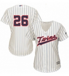 Womens Majestic Minnesota Twins 26 Max Kepler Replica Cream Alternate Cool Base MLB Jersey Womens Majestic Minnesota Twins 26 Max Kepler Replica Cream Alternate Cool Base MLB Jersey