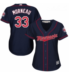 Womens Majestic Minnesota Twins 33 Justin Morneau Replica Navy Blue Alternate Road Cool Base MLB Jersey Womens Majestic Minnesota Twins 33 Justin Morneau Replica Navy Blue Alternate Road Cool Base MLB Jersey