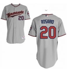 Youth Majestic Minnesota Twins 20 Eddie Rosario Authentic Grey Road Cool Base MLB Jersey Youth Majestic Minnesota Twins 20 Eddie Rosario Authentic Grey Road Cool Base MLB Jersey