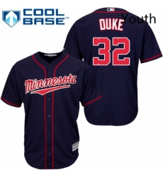 Youth Majestic Minnesota Twins 32 Zach Duke Authentic Navy Blue Alternate Road Cool Base MLB Jersey Youth Majestic Minnesota Twins 32 Zach Duke Authentic Navy Blue Alternate Road Cool Base MLB Jersey