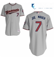 Youth Majestic Minnesota Twins 7 Joe Mauer Replica Grey Road Cool Base MLB Jersey Youth Majestic Minnesota Twins 7 Joe Mauer Replica Grey Road Cool Base MLB Jersey