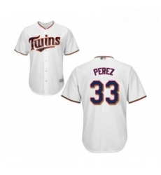 Youth Minnesota Twins 33 Martin Perez Replica White Home Cool Base Baseball Jersey Youth Minnesota Twins 33 Martin Perez Replica White Home Cool Base Baseball Jersey