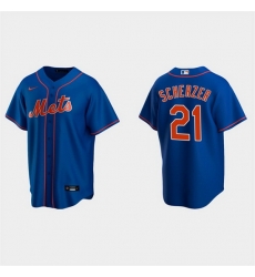 Men New York Mets 21 Max Scherzer Royal Cool Base Stitched Baseball jersey Men New York Mets 21 Max Scherzer Royal Cool Base Stitched Baseball jersey