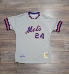 Men New York Mets 24 Robinson Cano Grey Stitched Baseball Jersey Men New York Mets 24 Robinson Cano Grey Stitched Baseball Jersey