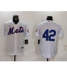 Men New York Mets 42 Jackie Robinson White Cool Base Stitched Baseball Jersey Men New York Mets 42 Jackie Robinson White Cool Base Stitched Baseball Jersey