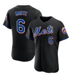 Men Nike New York Mets 6 Starling Marte Black Flex Base Stitched MLB Jersey Men Nike New York Mets 6 Starling Marte Black Flex Base Stitched MLB Jersey