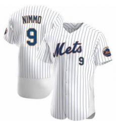 Men Nike New York Mets 9 Brandon Nimmo White 2020 Home Stitched Flex Base Baseball Jersey Men Nike New York Mets 9 Brandon Nimmo White 2020 Home Stitched Flex Base Baseball Jersey