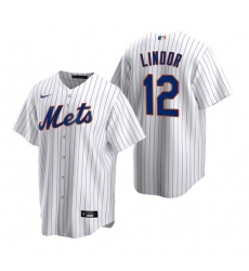 Men Nike New York Mets Francisco Lindor White Cool Base Stitched Jersey Men Nike New York Mets Francisco Lindor White Cool Base Stitched Jersey